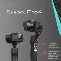 Hohem iSteady Pro 4 Gimbal Stabilizer for Action Camera GoPro 11 12 13 3-Axis Handheld Gimbal for Gopro Hero 10 9 8 7 6 Osmo