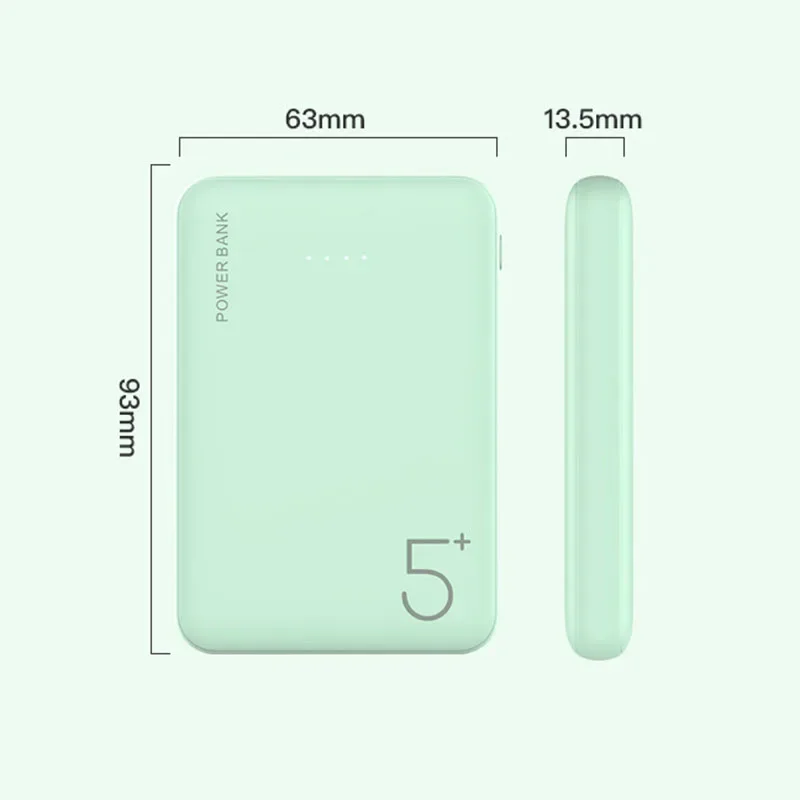 5000mAh Ultra silm External Battery Polymer Powerbank Portable Phone Charger Power Bank For iPhone Huawei Xiaomi Power bank