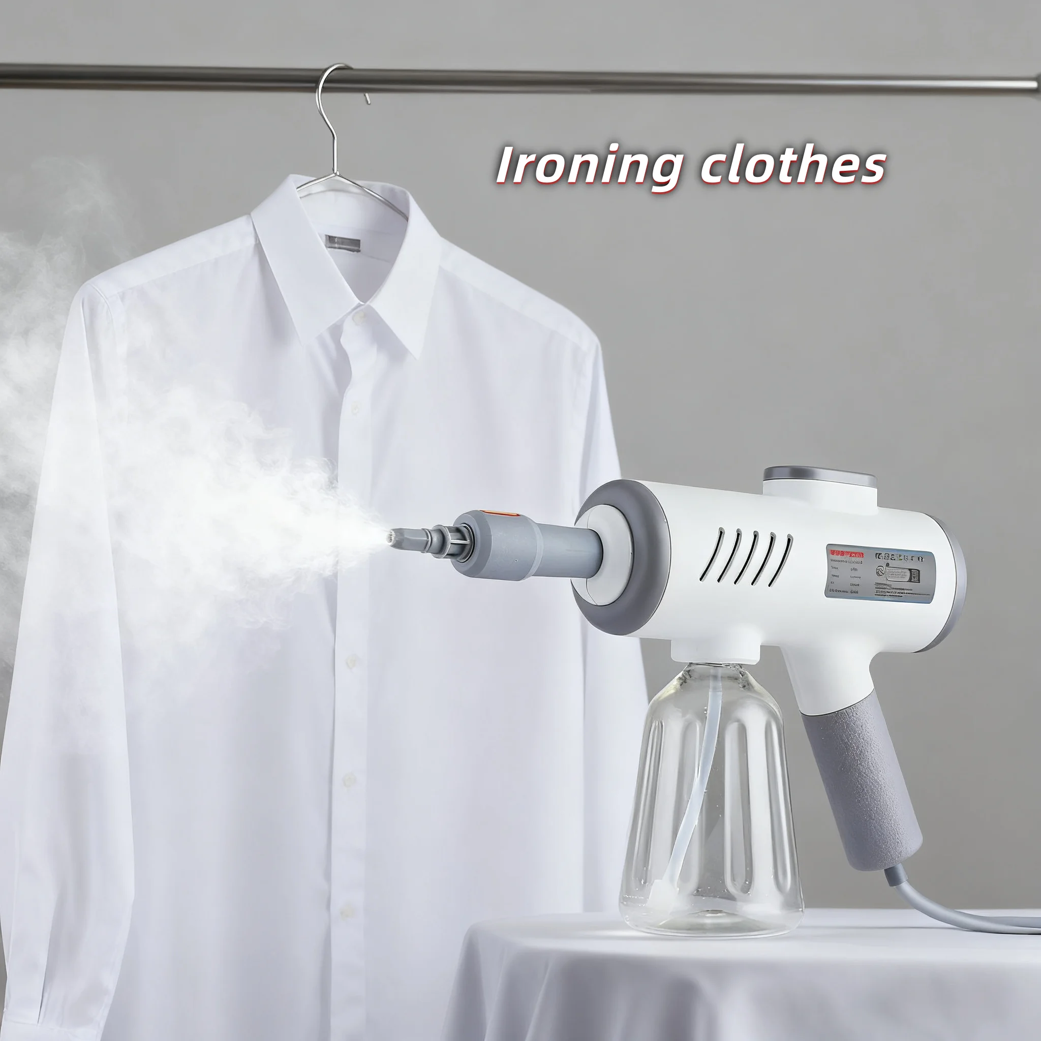 Dampfglätter, Bügelmaschine, Hochtemperatur-Dampfglätter für den Haushalt, Kleidungsartefakt, tragbares Bügeleisen