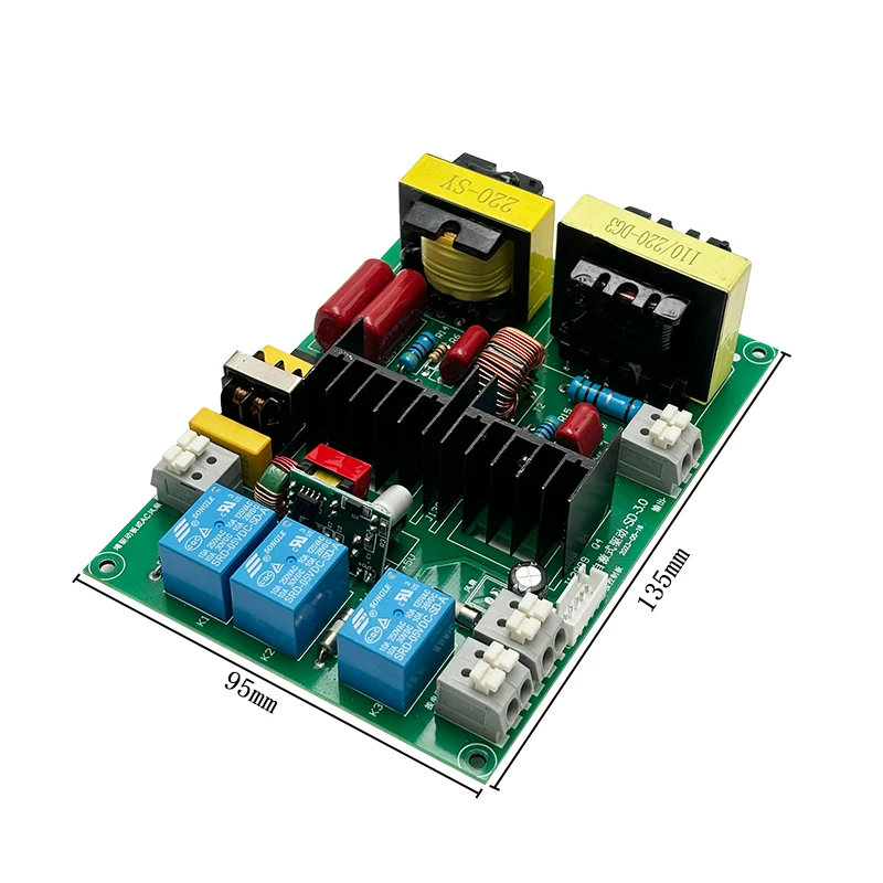 FanYingSonic 40KHz Digital Circuit Board 150W Display Time Driver Ultrasonic Transducer Generator Parts For Industrial Washer