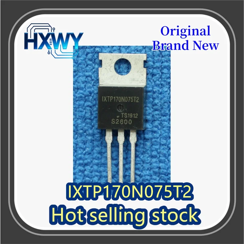 

(10/50 pieces) IXTP170N075T2 IXTP170N075 TO-220 75V 170A Brand New Original