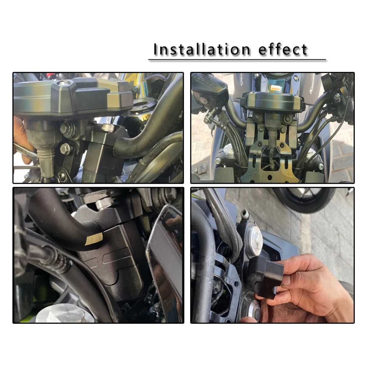 Motorfiets Stuurstijgbuis 30Mm Sleepklem Verlengadapter Voor Kawasaki Er6n Er6f ER-6N Ninja650 2012-2016 Z650 2017