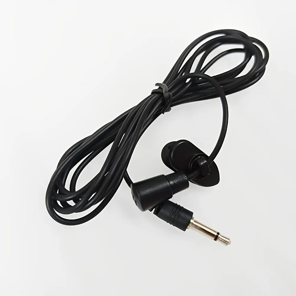 Clip-on Microphone Lapel Mini Lavalier Mic Microphone 3.5mm Portable Mini Microphone For Mobile Phone PC Recording Conference