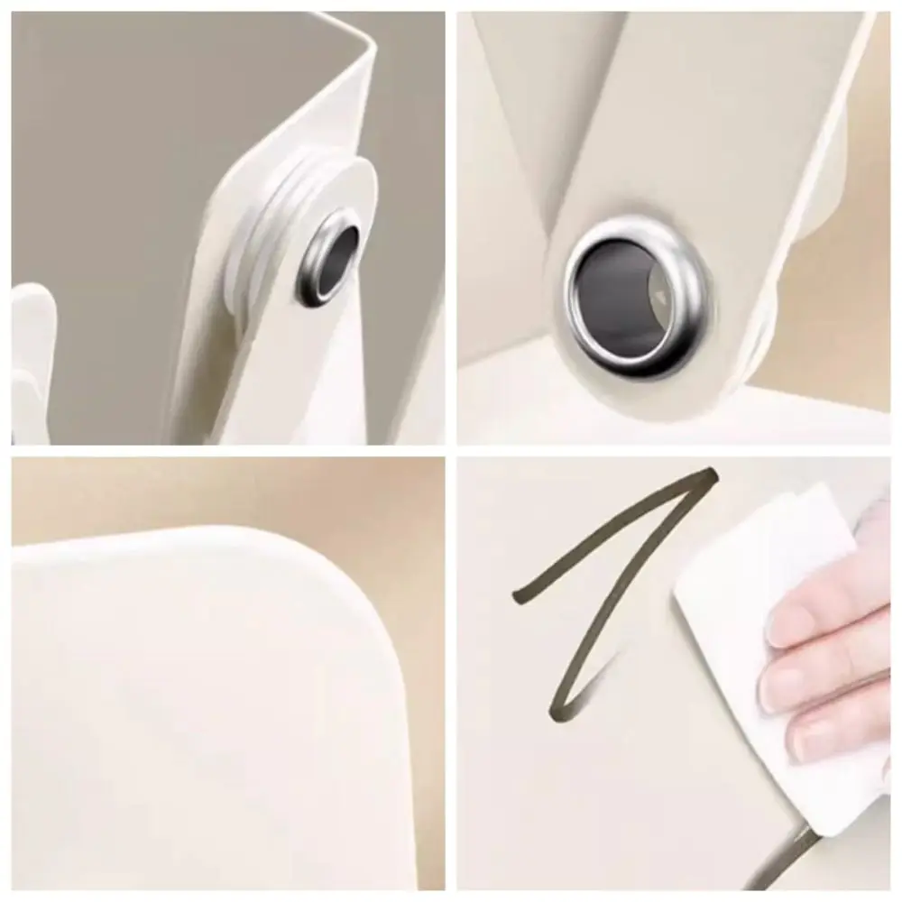 Multifunction Retractable File Sorter Rack Foldable Home Office Display Bookshelf Metal Magazine File Bookstand Book Holder