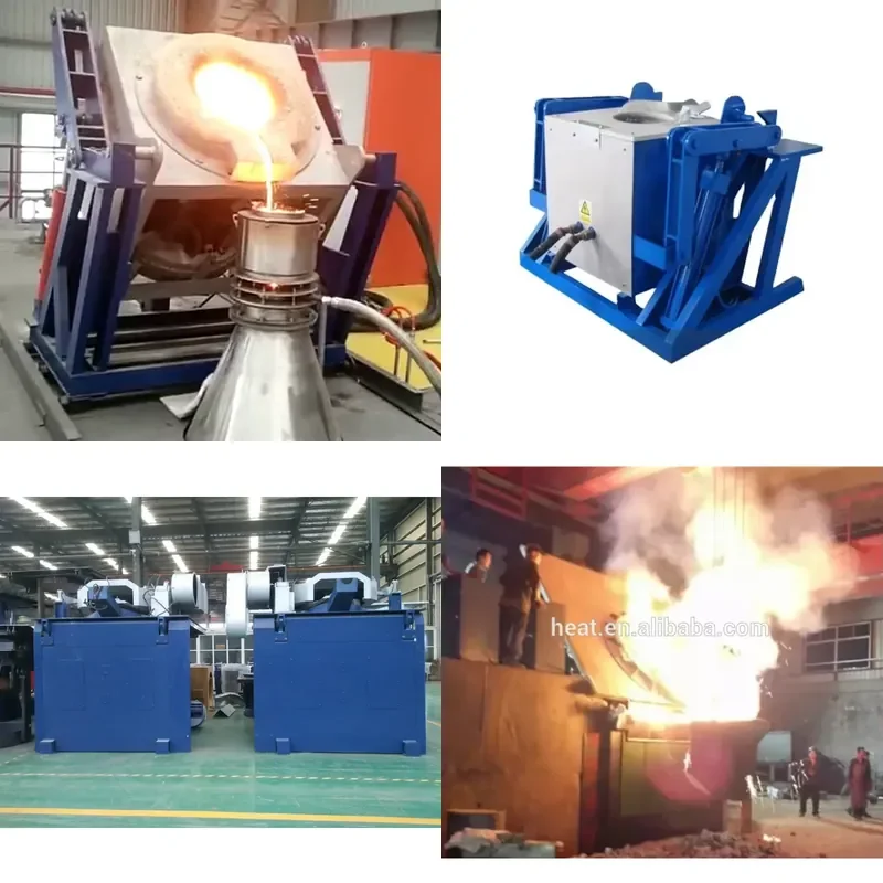 2026 CE in Foundry Factory Iron Melting Oven Small Induction Furnace Pig Iron Stainless Steel Melting Furnace for Sale