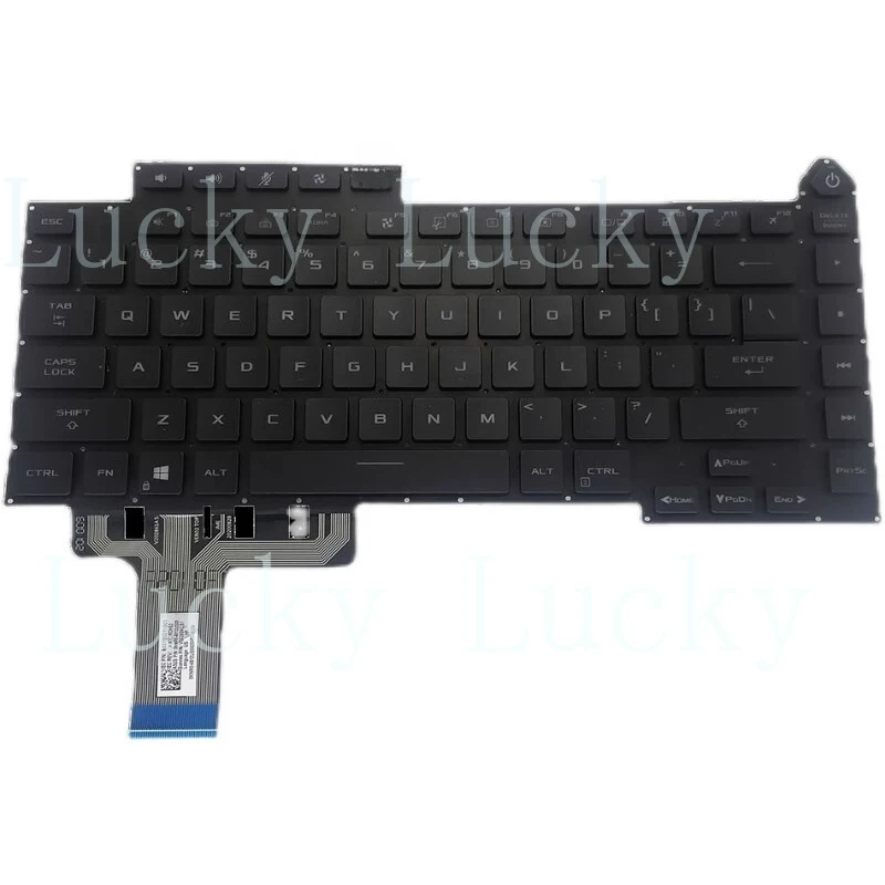 

Новая американская клавиатура для Asus ROG Strix Scar 15 G533Q G533QS 15.6'' с RGB-подсветкой, черная