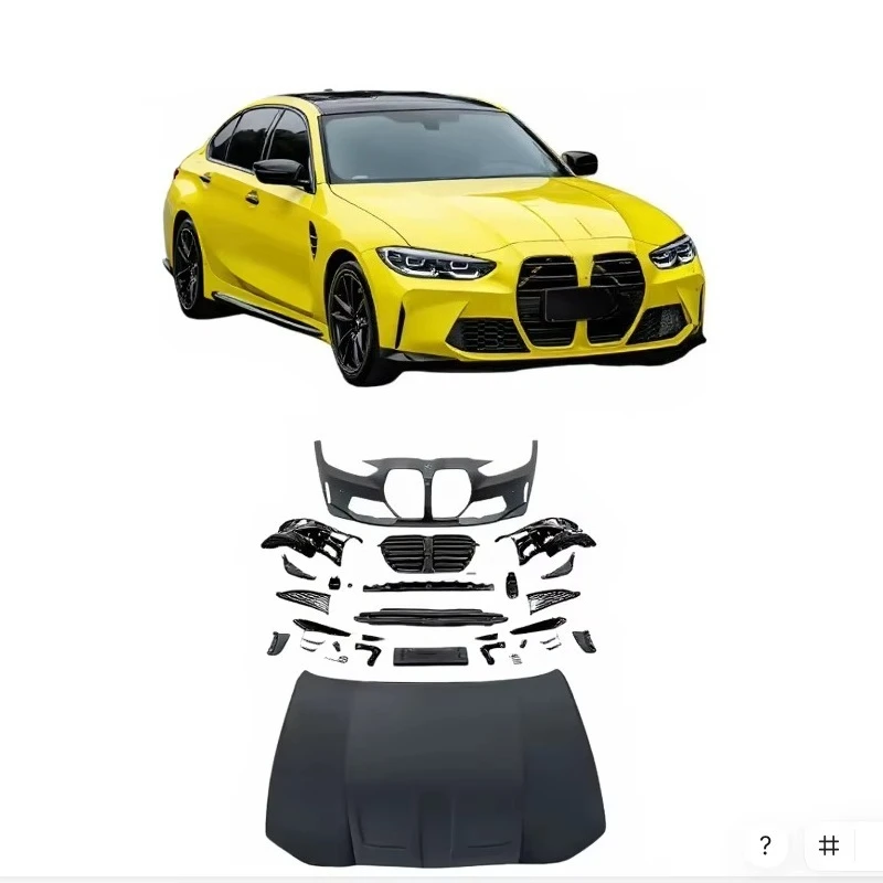 

for 4 Series G22 Body Kit Front Bumper Grille Side Skirts Rear Bumper Hood Fender 2020-