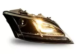 Wholesale Manufacture Flow Turns To The HID Version With Follow The Crack Version For Audi TT 2006-2013 Head Lamp Plug And Play