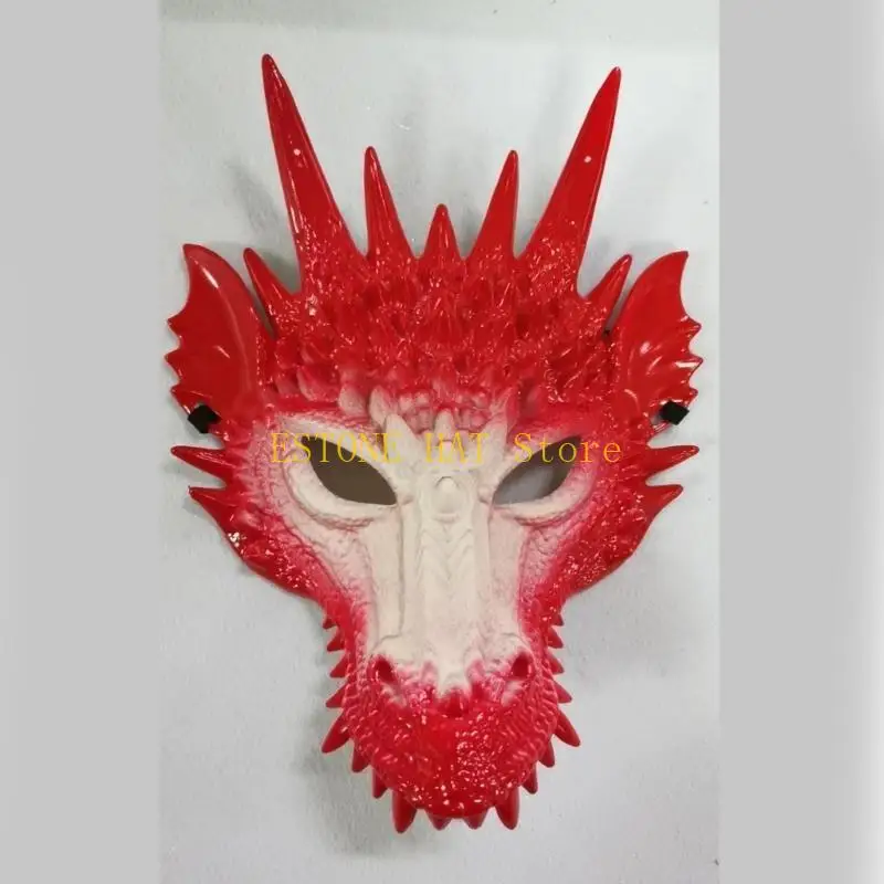 49mf Dragon Mask Cosplay Costplay Costume Halloween Cosplay dla dzieci dorosłych Halloween