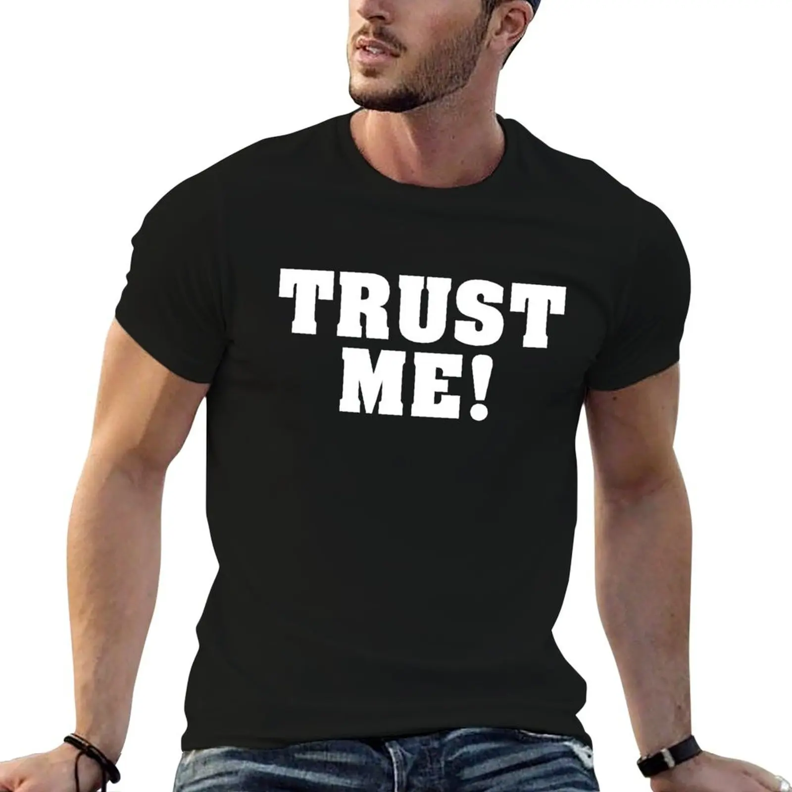 TRUST ME # 1 T-Shirt Blouse boys animal print anime men graphic t shirts