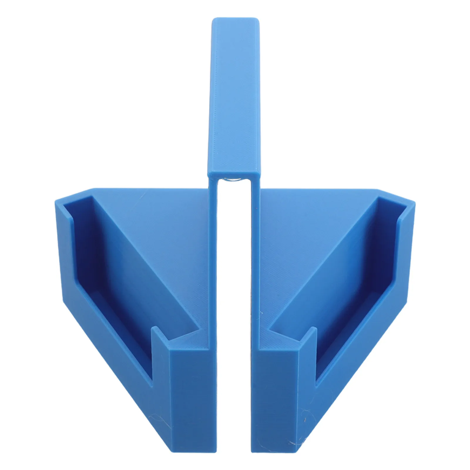 

Tennis Net Smartphone Mount Blue Plastic Bracket for Phone Recording Training Practice Coaching Pickleball Game Video Filming