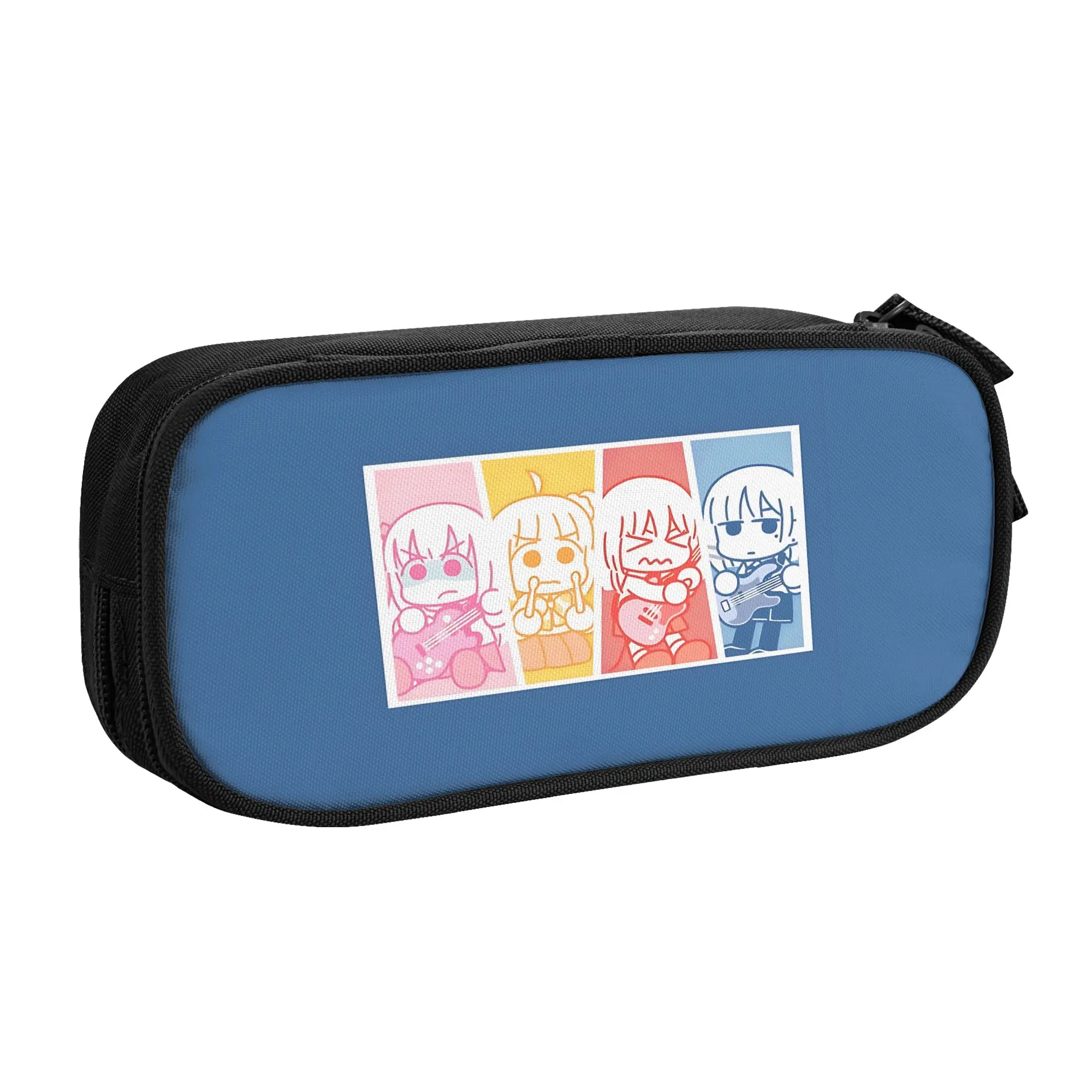 1 Piece BOCCHI THE ROCK Pencil Cases for Students Cute Pen Box Pencil Bag Big Capacity Pencil Pouch Pen Holder
