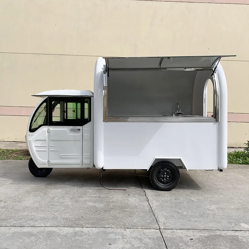 Mobile Food Trailer High Capacity Storage Large Food Truck for Big Scale Catering Business