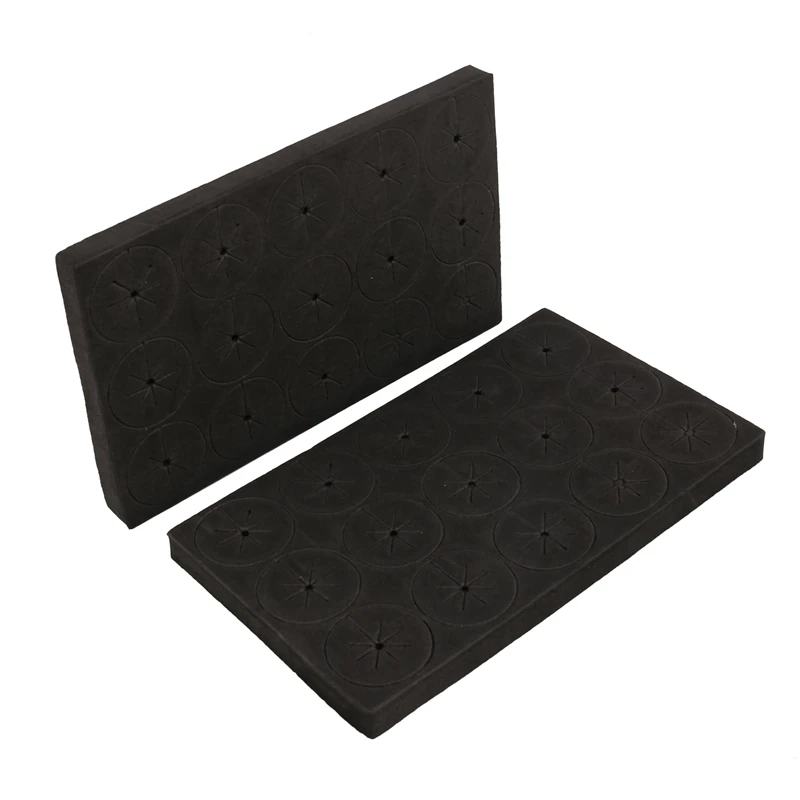 300Pcs Garden Clone Collars Neoprene Inserts Sponge Block For 2 Inch Net Pots Hydroponics Systems And Cloning Machines