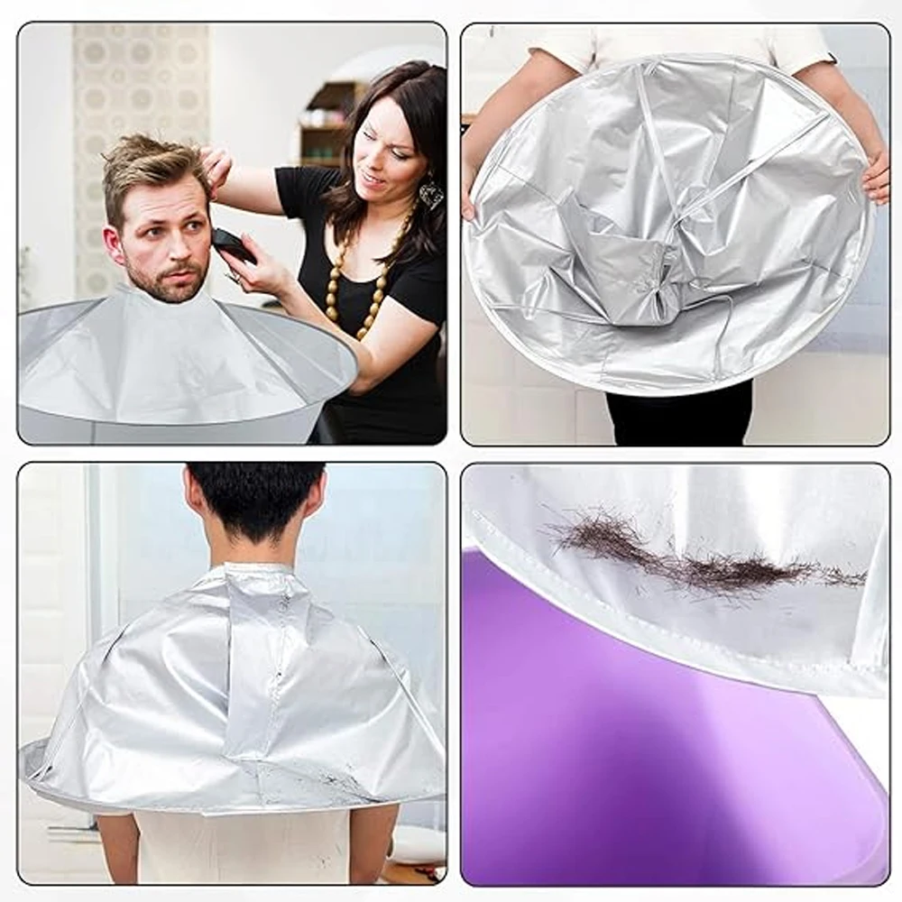 Kit de Corte de Cabelo, com Escova para Pescoço e Escova de Barbeiro, Acessórios Profissionais de Limpeza para Salão de Beleza