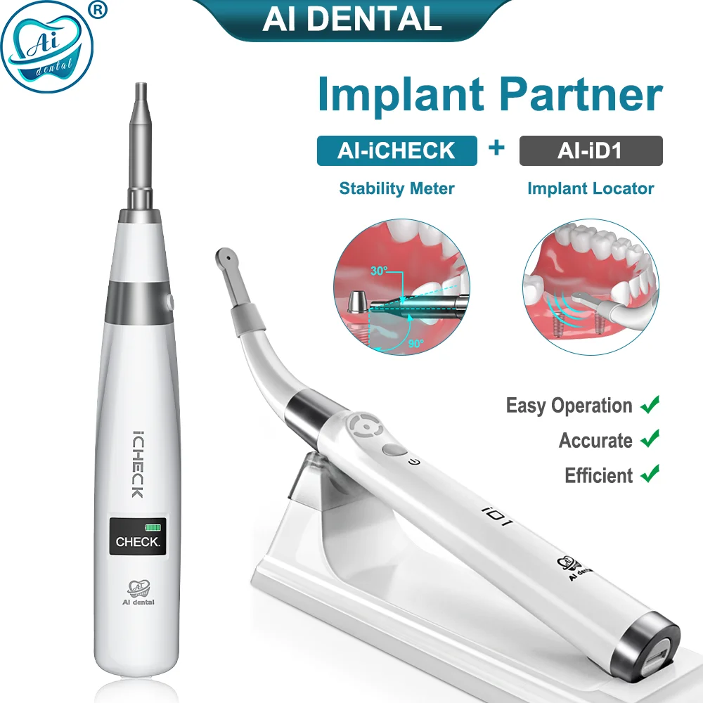 Dental Implant Screwdriver Locator ID1+ Implants Stability Meter AI-ICHECK for Implant Accurate Locating Dentistry Implant Tools