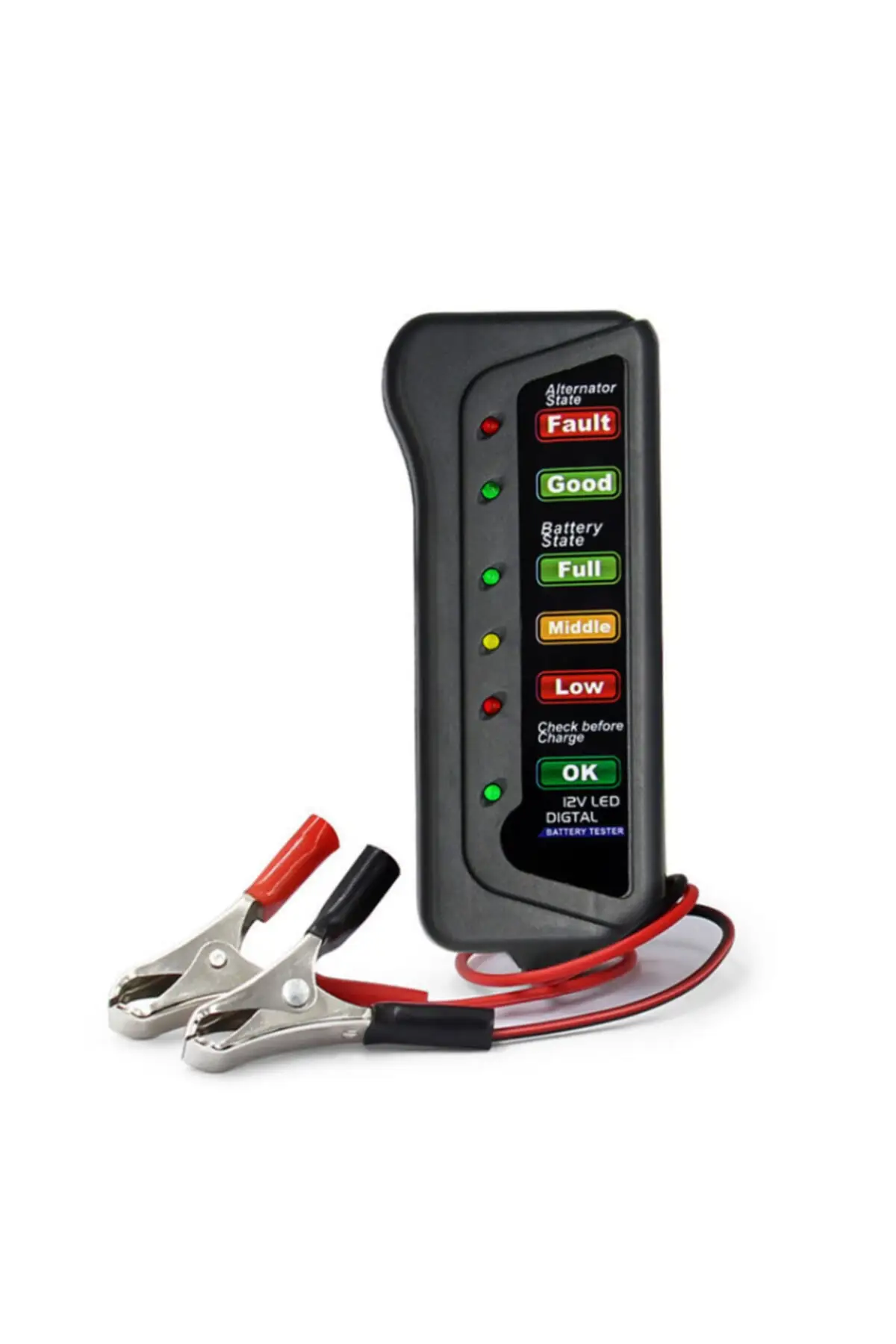 Battery Tester 12 Volt Battery Tester Measuring Alternator Control