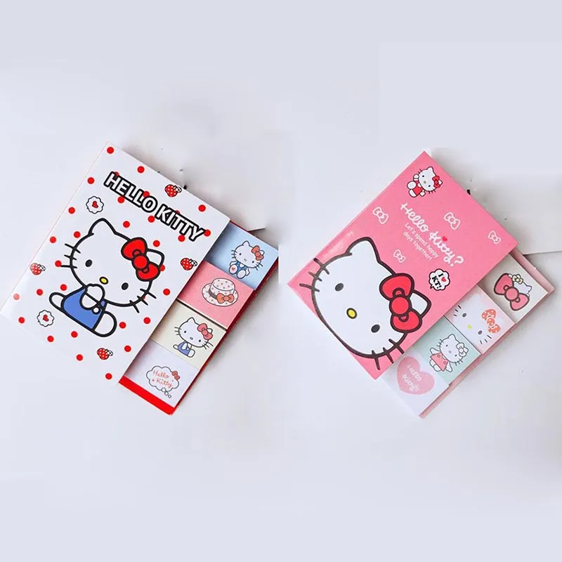 sanrio kitty memo pad n times sticky notes etiqueta de papelaria notepad planner sticker post material escolar kawaii 30 pcs por lote 01