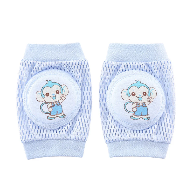 Cute Knee Protector Pads Kids Breathable Mesh Knee Pads Children Leg Crawling Elbow Safety Cushion Foot Warmer Legging