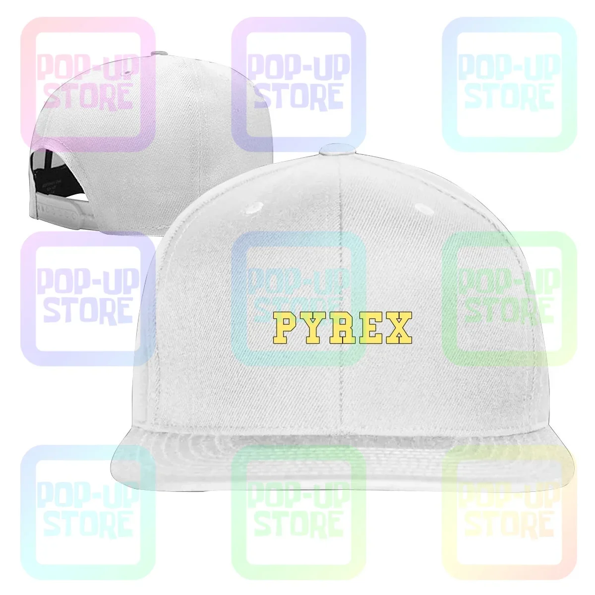 Pyrex Snapback Cap Baseball Caps Trendy All-Match Streetwear