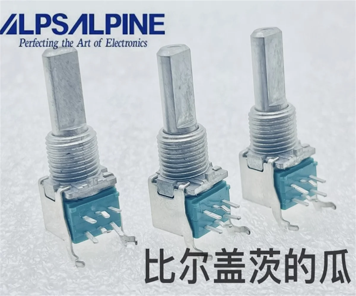 ALPS RK09 горизонтальный двойной прецизионный потенциометр RK09L12B0A3Z усилитель звуковой вал длина 25 мм A10K