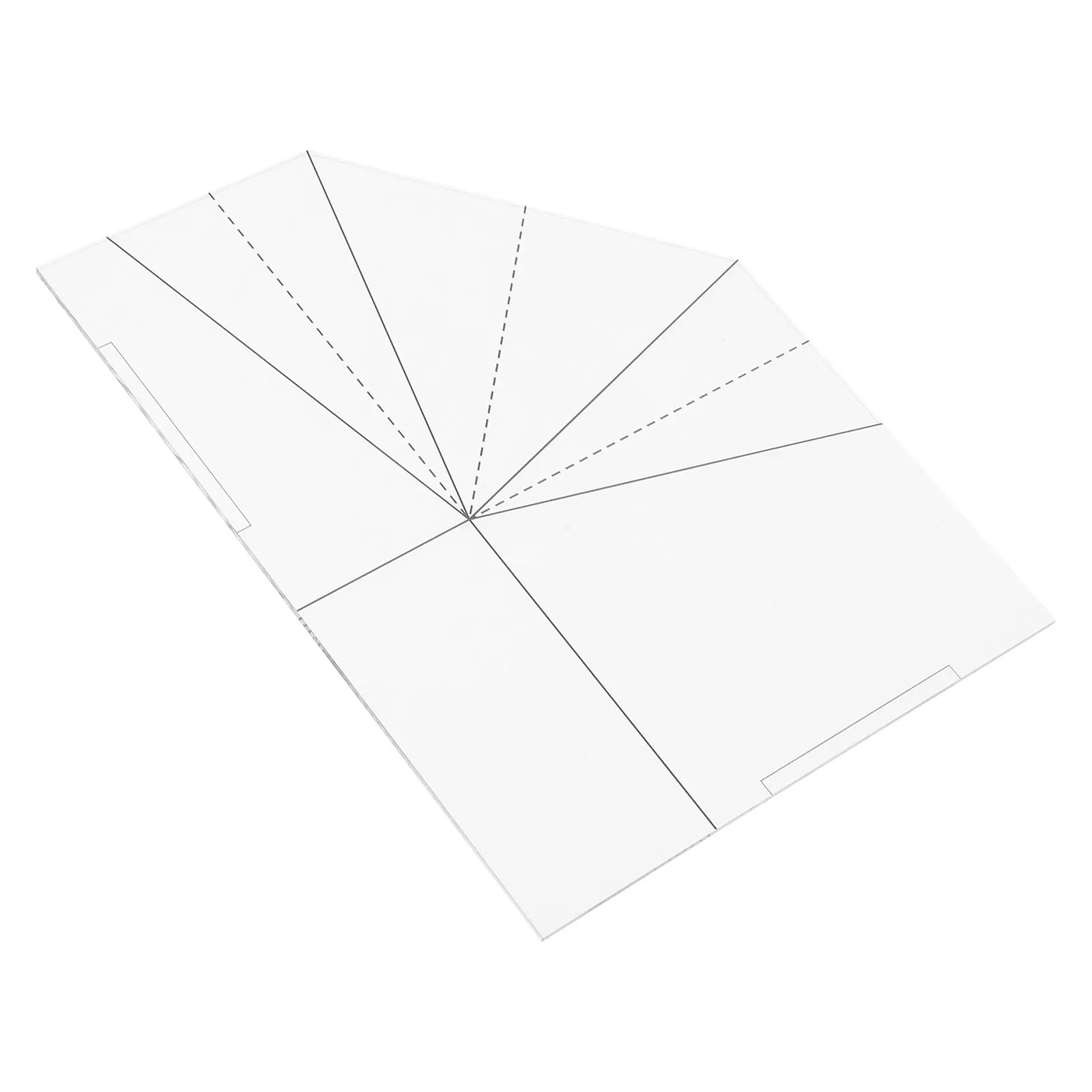 

Folding Basket Sewing Template Diy Ruler Tailor Ironing Acrylic Quilting Pattern Making