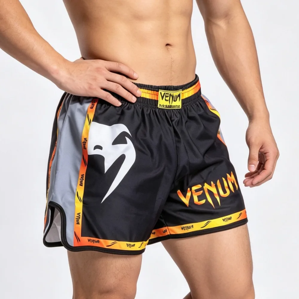 New Boxing Training Shorts Mixed Fighting Boxing Fighting Sanda Martial Arts Hall Muay MMA Thai Coach Running Fitness Shorts