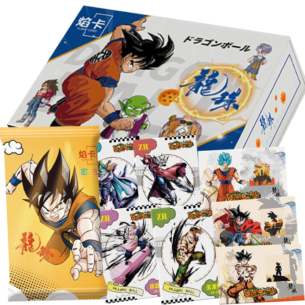 

Japanese Anime Creative Collection Cards Influential Youth Hot Blooded Comic Protagonist ZR SLR SP Limited Cards Gifts for Kids