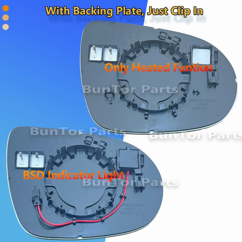 Mit BSD Für KIA Sorento 2016 2017 2018 2019 2020 Links/Rechts Seite Rückspiegel Glas 87611-C5040 C6020/Auto Flügel spiegel Teile – Detail 3