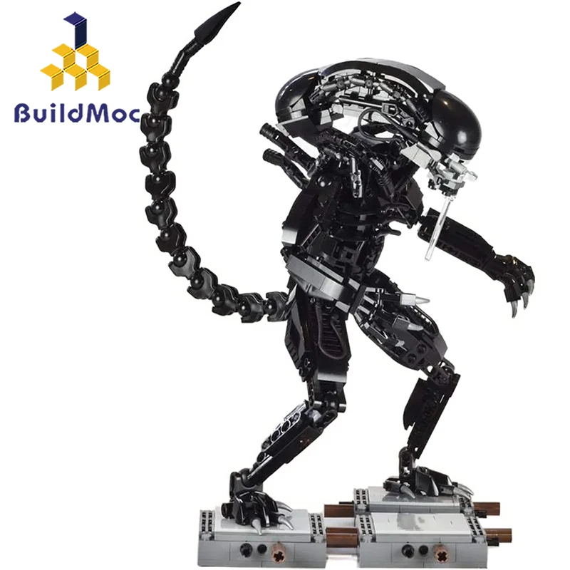 

MOC Classic ALIEN VS PREDATORS Robot War Model Building Blocks Bricks Sets Construction High- techBricks Educational Toys