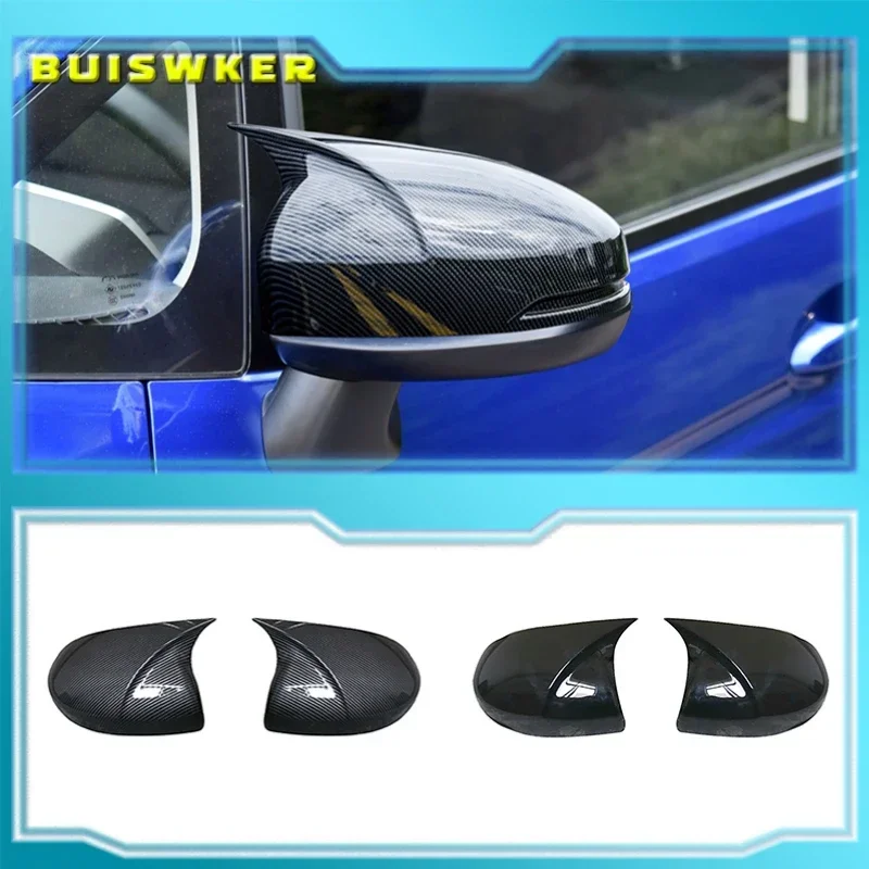 Rearview Mirror Cap Wing Side Mirror Cover Fit for Honda Shuttle Fit Jazz GK5 2014 2015 2016 2017 2018 2019 2020