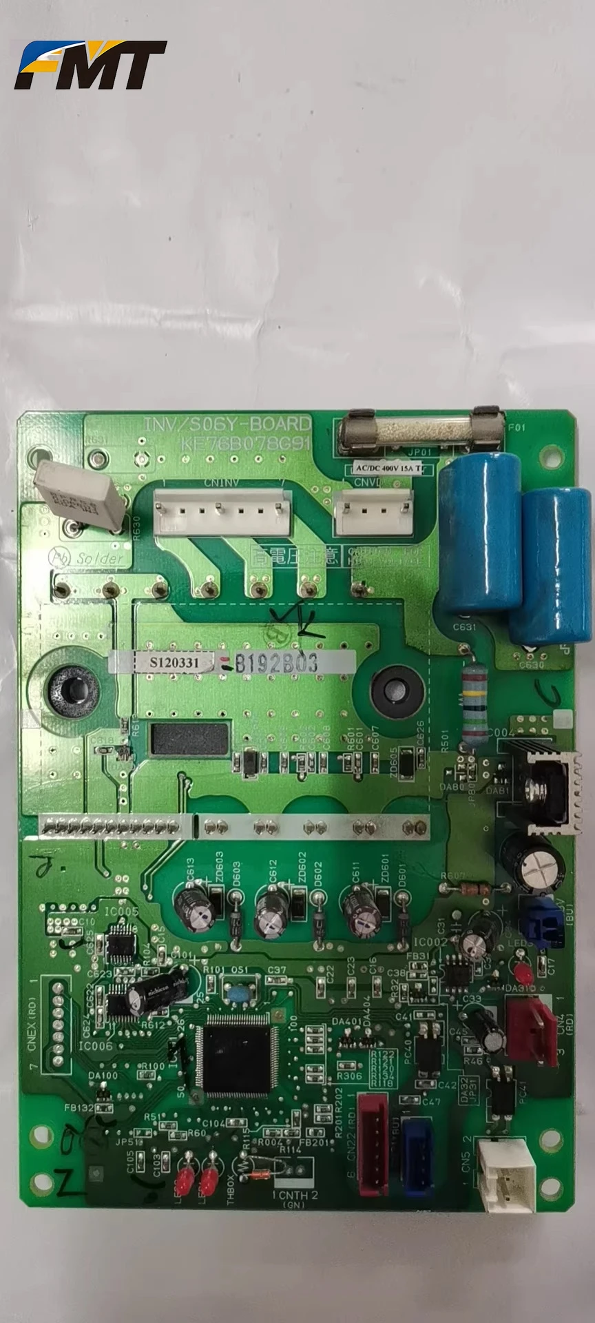 

Модуль вентилятора для центрального кондиционера Mitsubishi Electric FMT-FMT-KE76B078G91, плата вентилятора INV/S06Y-B0ARD