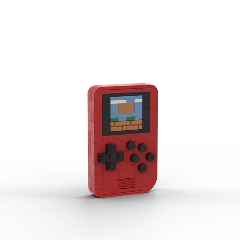 

MOC Portable Mini Retro Game Console Advance Players Building Block Assemble Brick Part Kid STEM Toy DIY Collectible Gift 111PCS