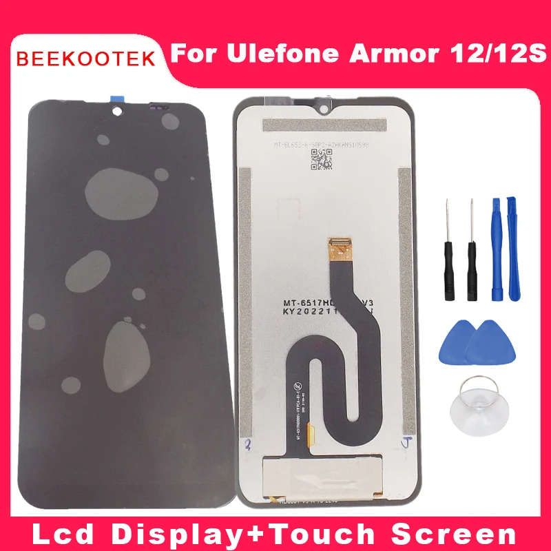 

New Original Ulefone Armor 12S 12 LCD Display+Touch Screen Digitizer Replacement Accessories For Ulefone Armor 12 Cell Phone