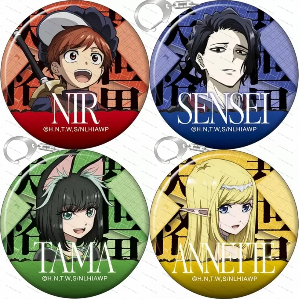 

No Longer Allowed in Another World Acrylic keychain as a gift for friends, a desktop decoration 6CM New