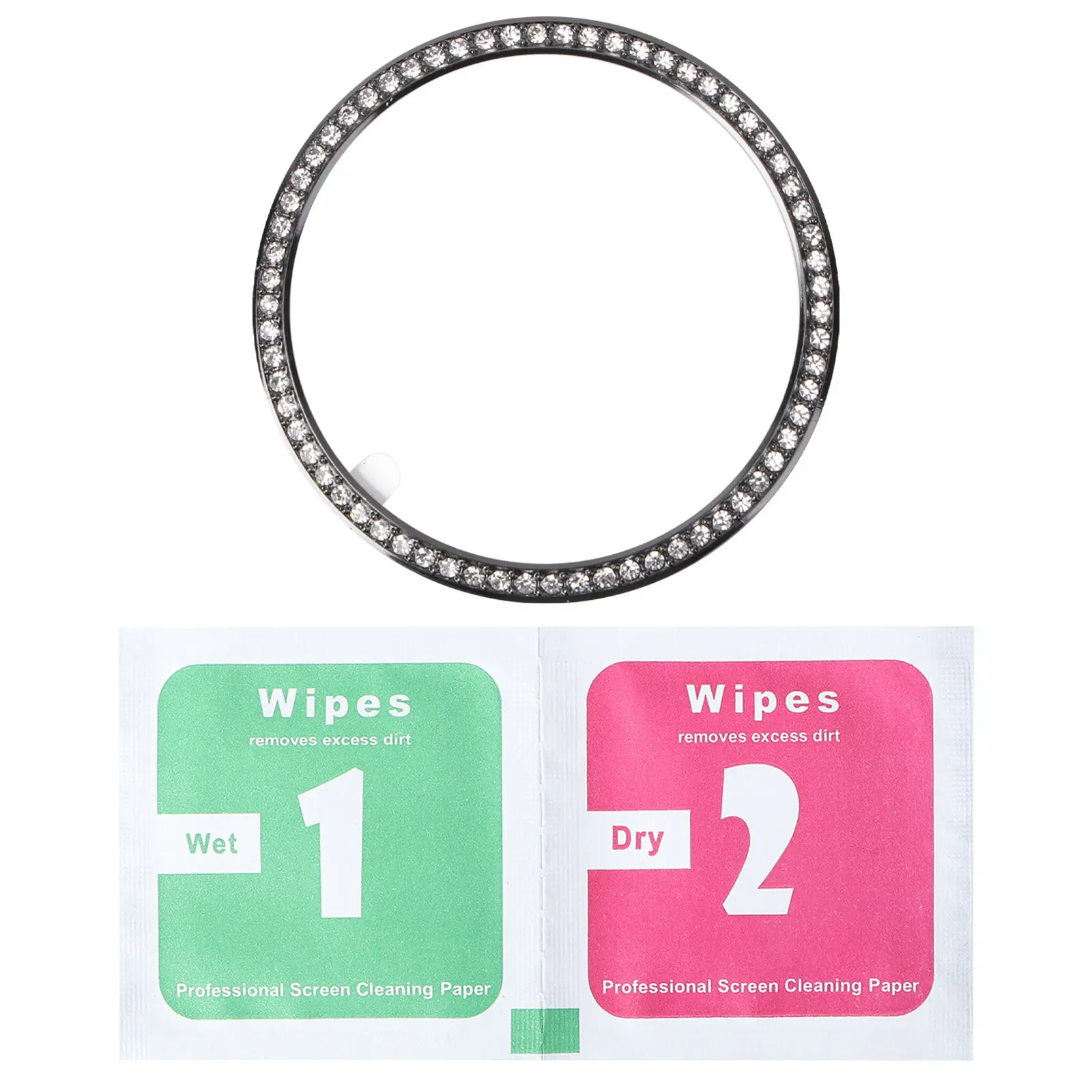 Diamond-Encrusted Alloy Bezel Ring for 42Mm Scratch Protector Collision Guard Upgrade Fashion