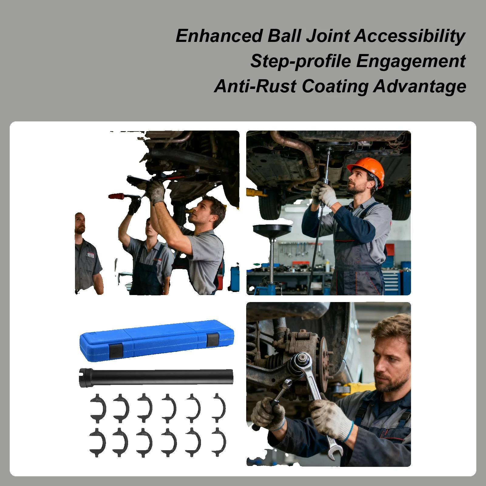 

Набор инструментов для снятия рулевой тяги, набор автомобильных ключей для рулевого управления, инструмент для ремонта автомобильного шасси для автомобиля, грузовика, автомобиля