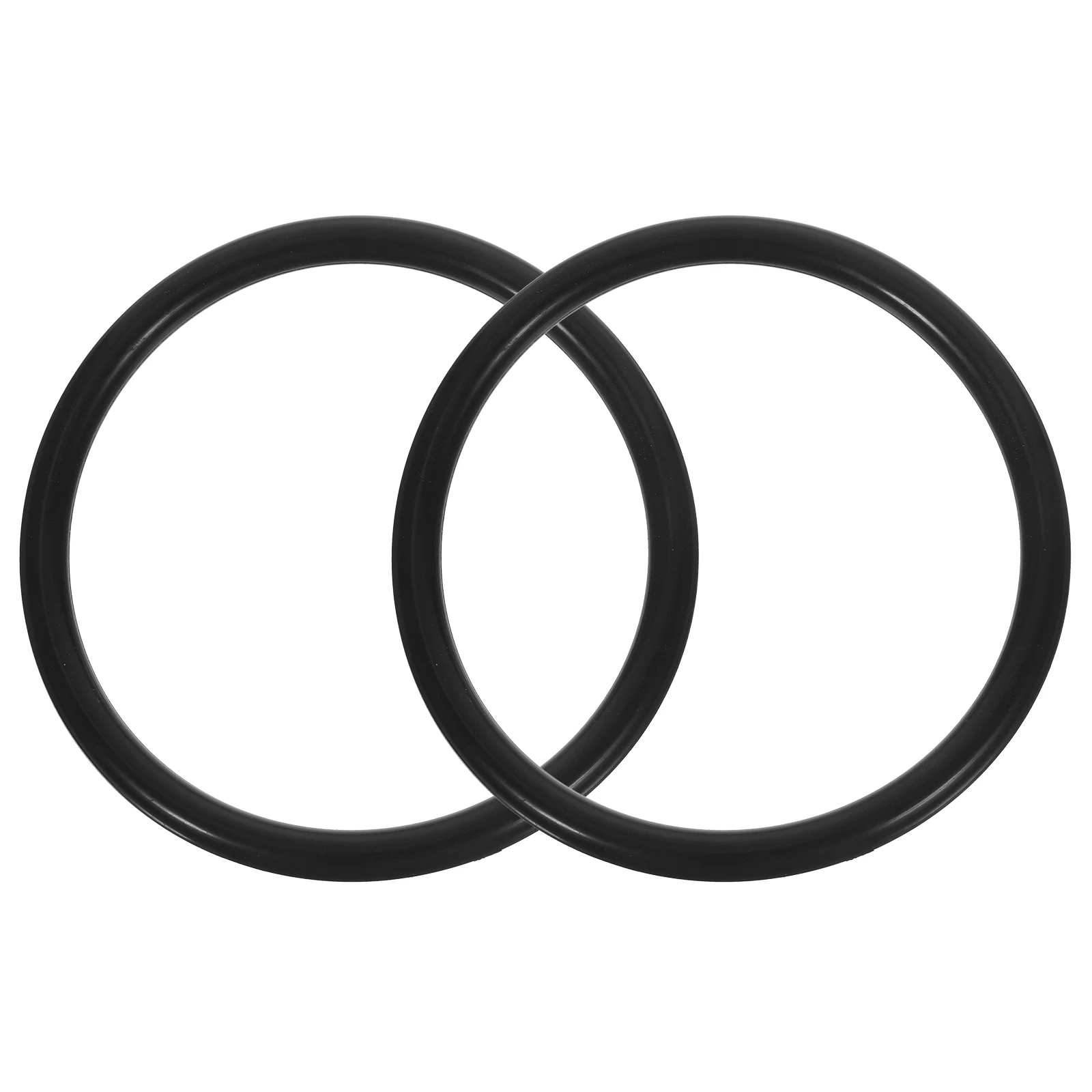 

2 Pcs Sound Bowl Rubber Rings Durable Comfortable Anti Bump Instruments Cushion Meditation Home Office Decor Singing