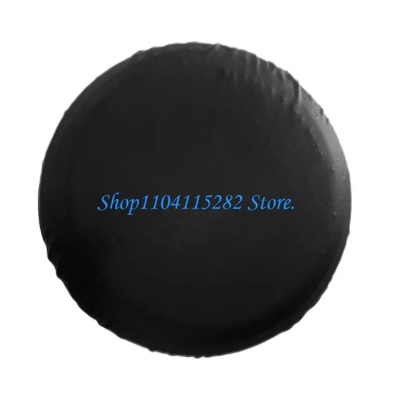  Black Textured Spare Tire Protector General Fit for Most Vehicles SUVs Use