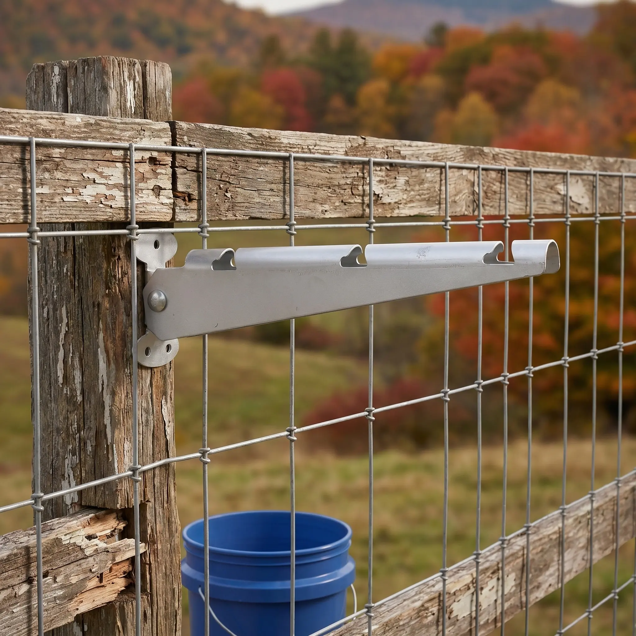 4Pcs Fence Arm Extensions Galvanized Steel Barbed Wire Arm for Chain Link Fence Security Height Extender Privacy Animal Barrier