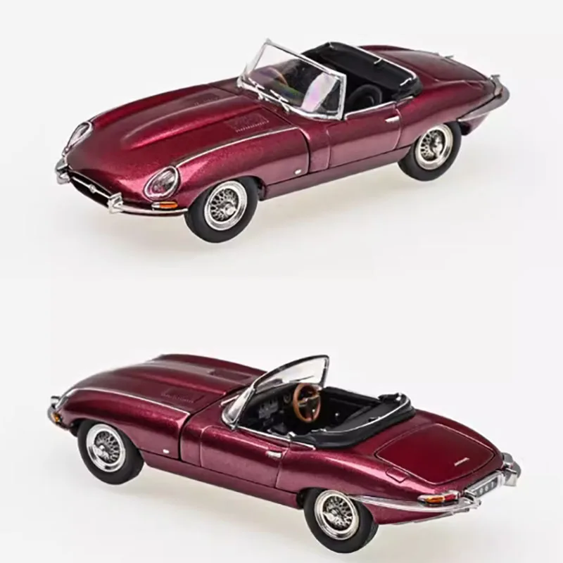 GFCC 1:64 Scale 1961 Jaguar E-Type Open Car Alloy Simulation Car