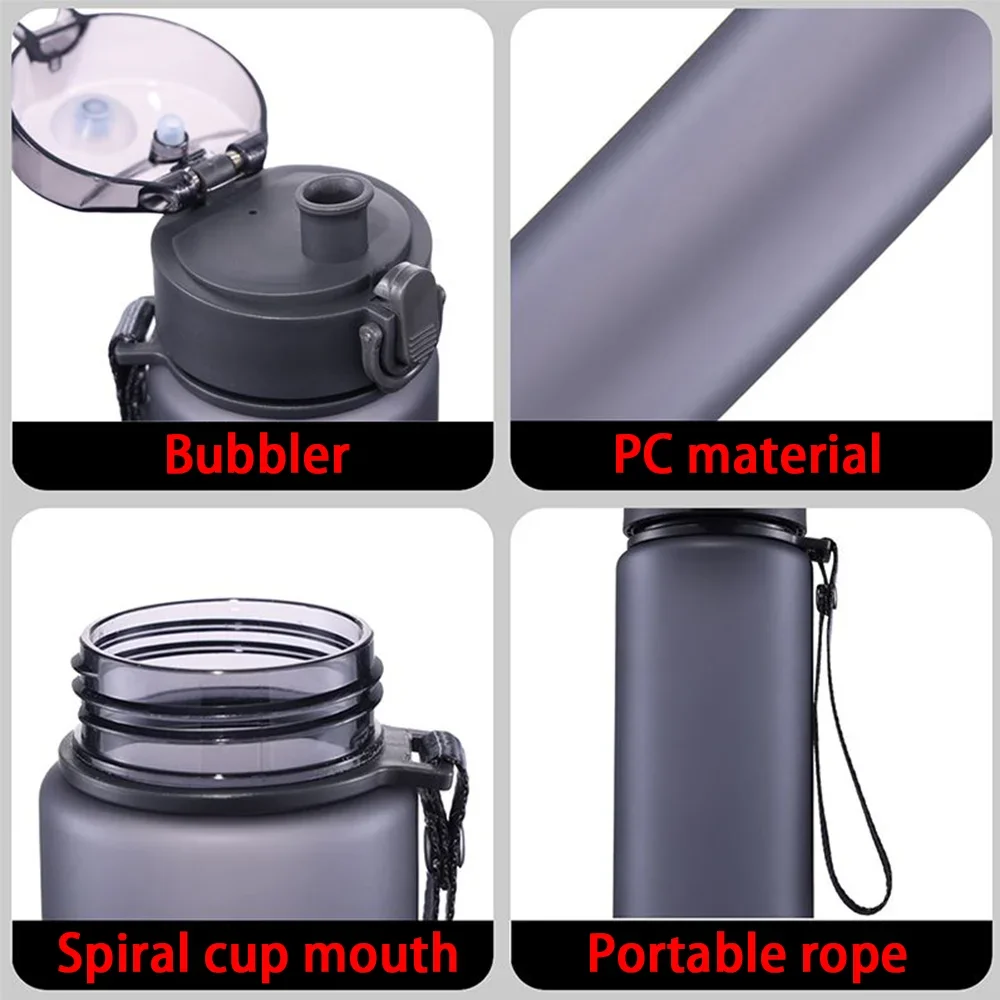 560ml Mickey Mouse Donald Duck Plastic Red Gray Blue Green Cartoon Large Capacity Outdoor Sports Fitness Leak Proof Water Cup