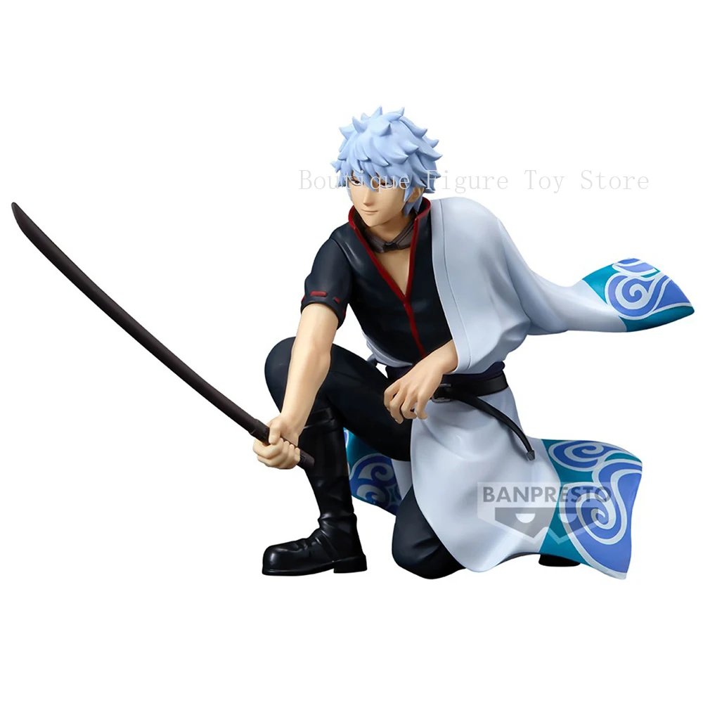 オリジナルバンプレスト銀魂坂田銀時アクションフィギュアアニメ PVC モデルグッズおもちゃ 12 センチメートル