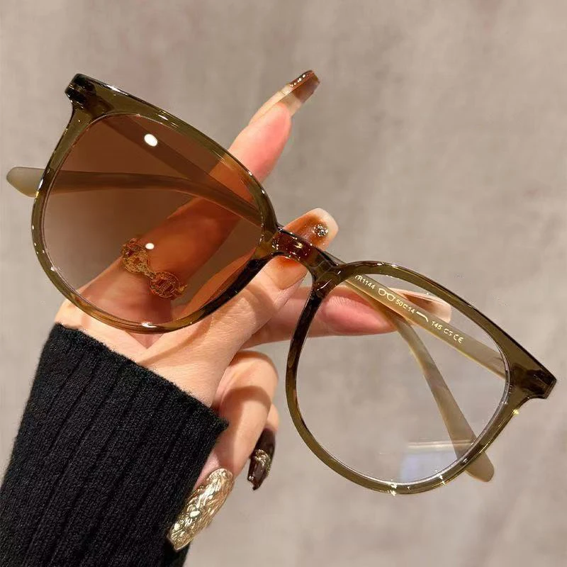 Photochromic Anti Blue Light Glasses Square Computer Glasses pc Frame Women Men Eyewear Blocking Optical Spectacle Eyeglasses