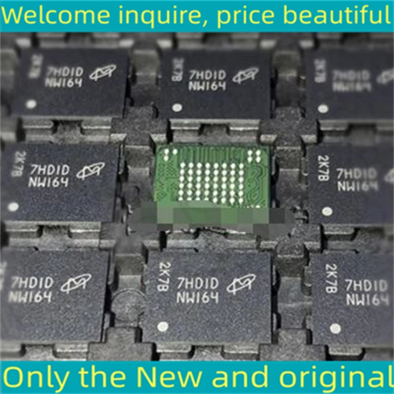 5PCS NW164 New and Original Chip IC MT29F4G08ABADAH4-IT:D  MT29F4G08ABADAH4-IT MT29F4G08ABADAH4  29F4G08ABADAH4  BGA63