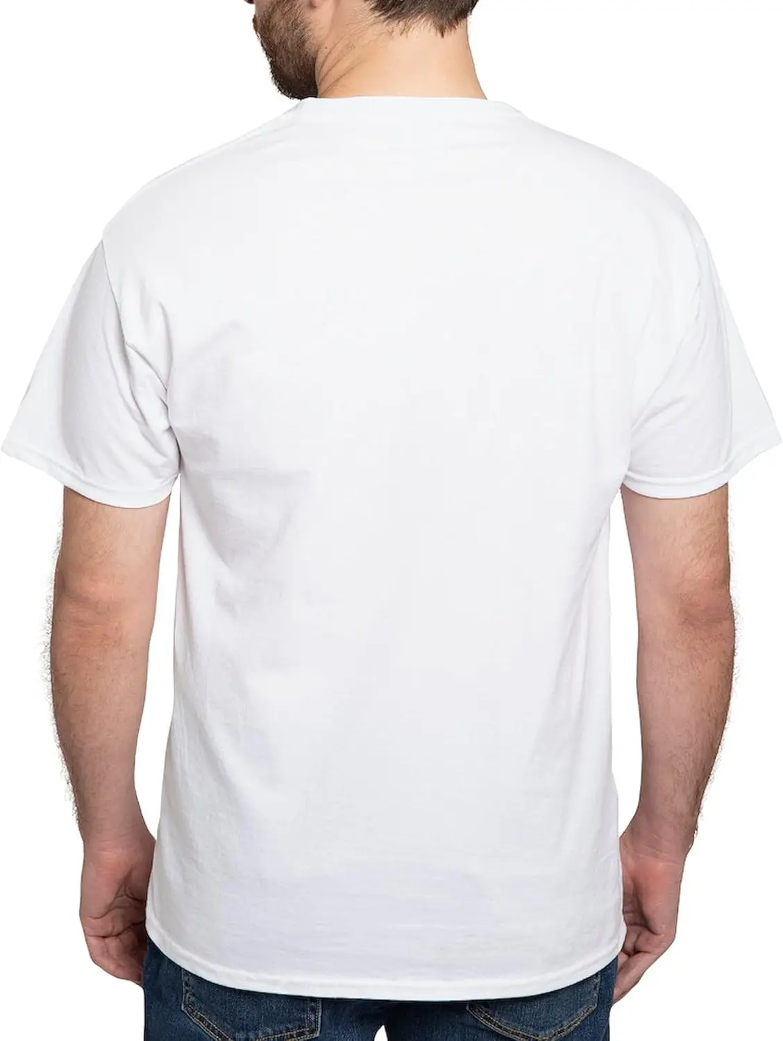 CafePress Hickam Air Force Base White T Shirt Men's 100% Cotton, Classic Graphic White T-Shirt