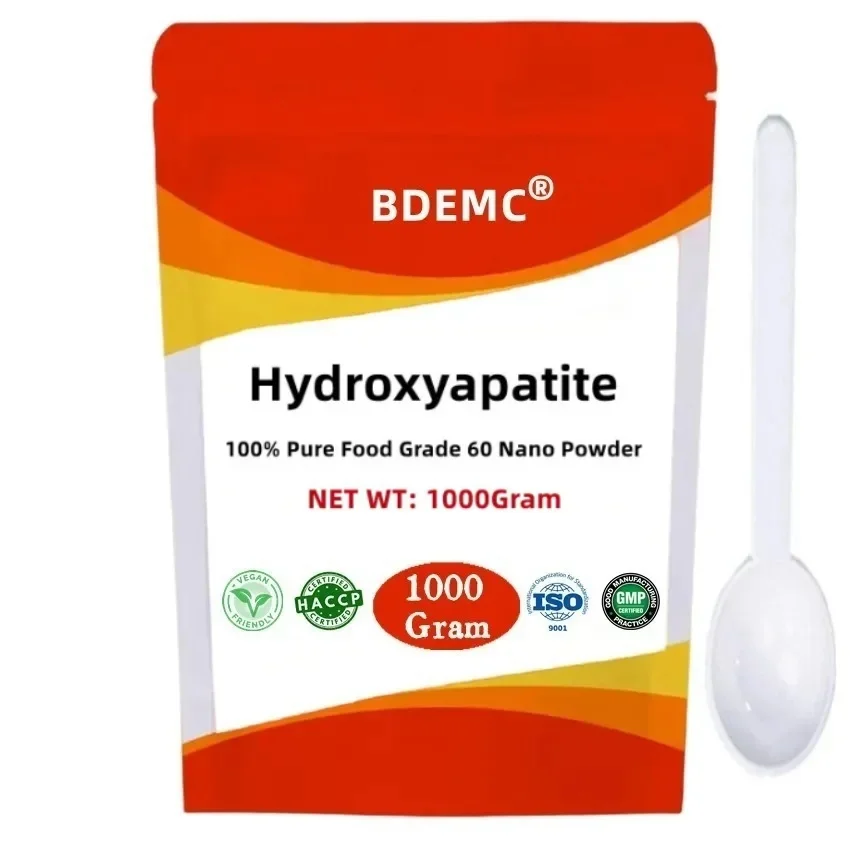 Food Grade Using For Toothpaste 100% Pure Hydroxyapatite 60 Powder, 50g-1000g Free Shipping