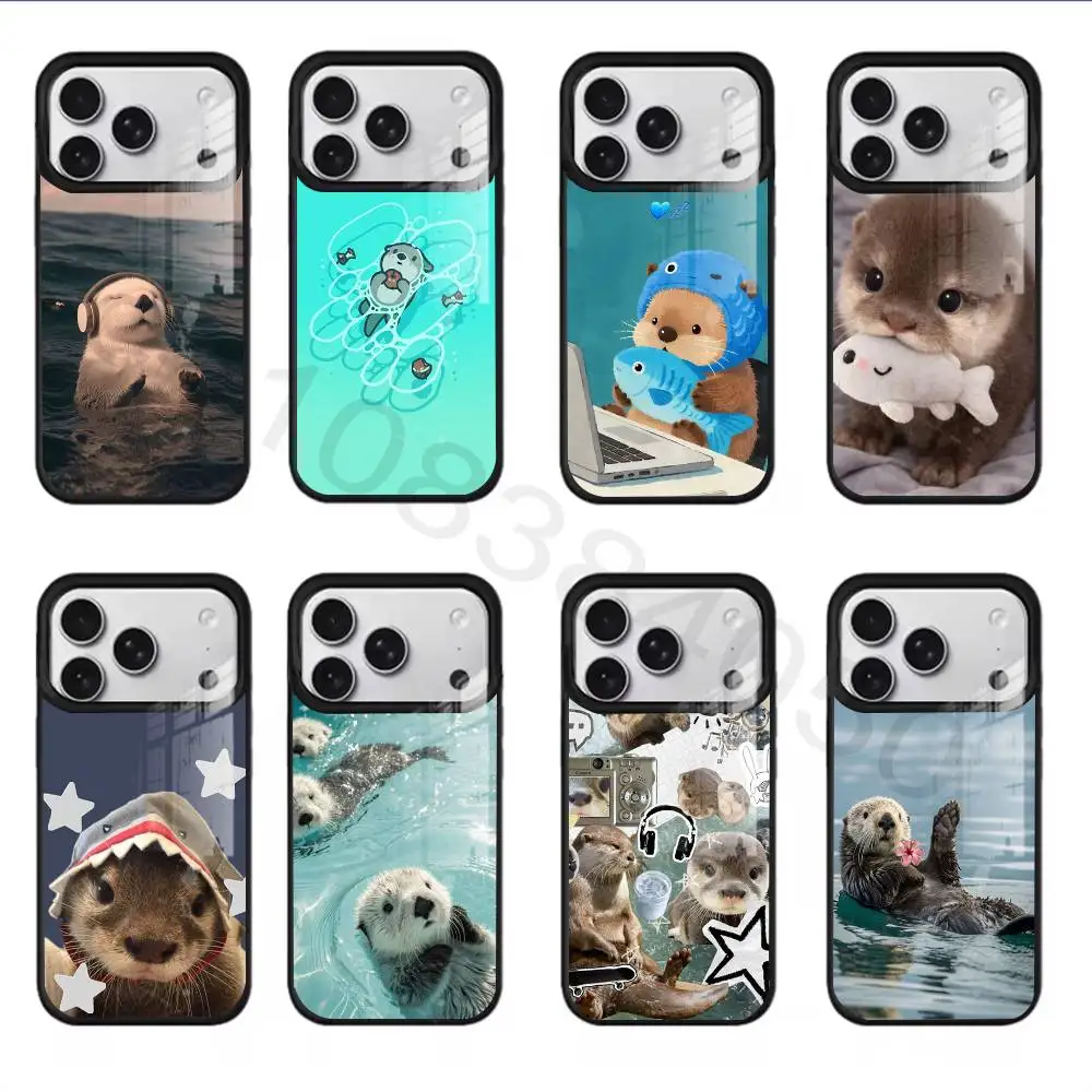 

Otter For iPhone 11,12,13,14,15,16,17,Pro,Max,Plus,Mini,SE4,E Phone Case Magnetic For Magsafe Wireless