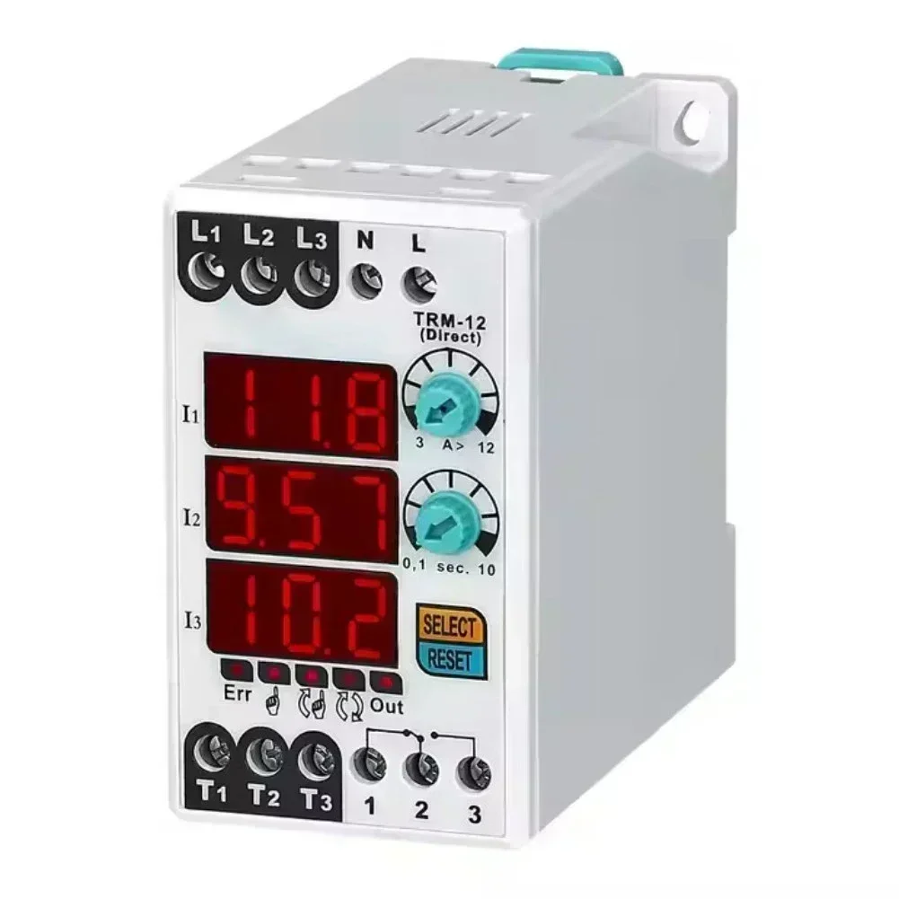 Samwha-Dsp TRM-XX (Manual / Semi-Automatic / Automatic Reset) Digital Overload Asymmetry Relay Thermal Relay Tool Accessories