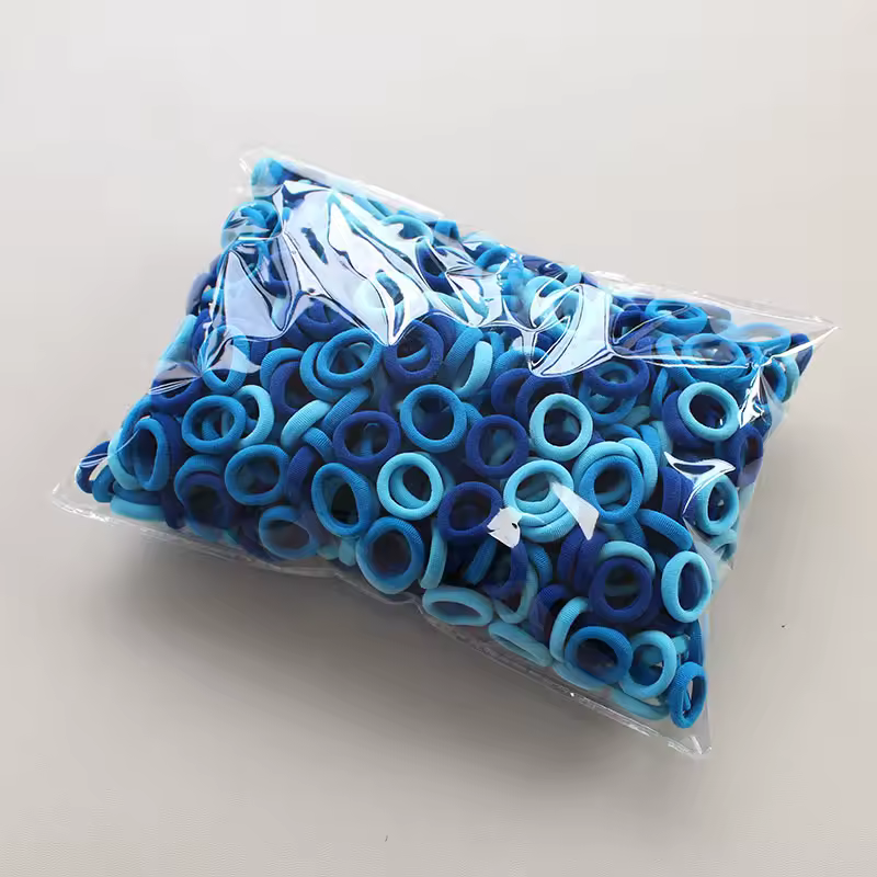 100/300/500Pcs Hair Bands for Children Colorful Nylon Scrunchie Hair Ties Rubber Band Kids Elastic Leagues Girl Hair Accessories - Image 18